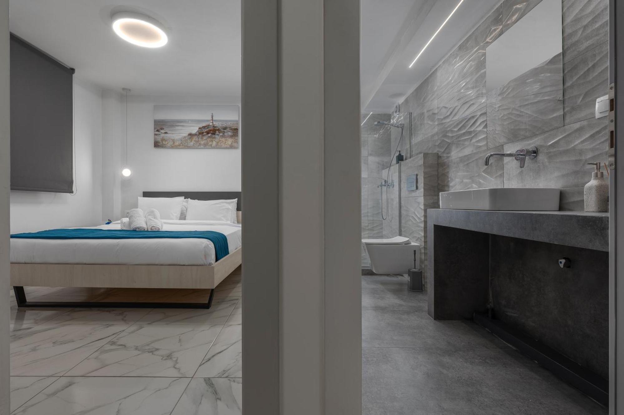 Premium Jacuzzi Suite At The City Center, By Aqua Platinum Thessaloniki Exterior photo